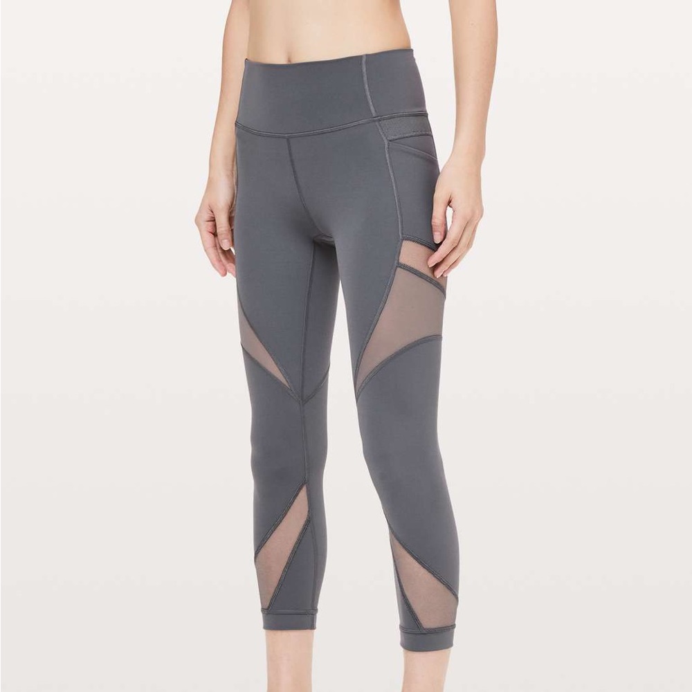 Lululemon Mesh In Motion Crop *23"